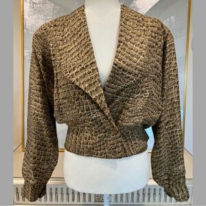 August Silk vintage jacket